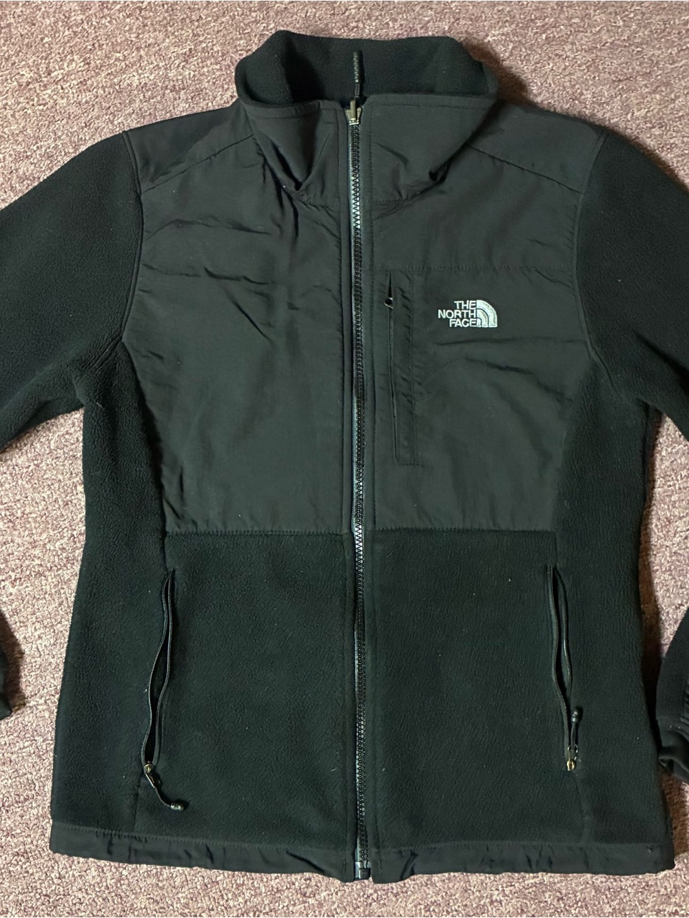The North Face Black Hybrid Fleece Jacket